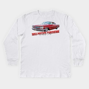 1960 Pontiac Parisienne Hardtop Coupe Kids Long Sleeve T-Shirt